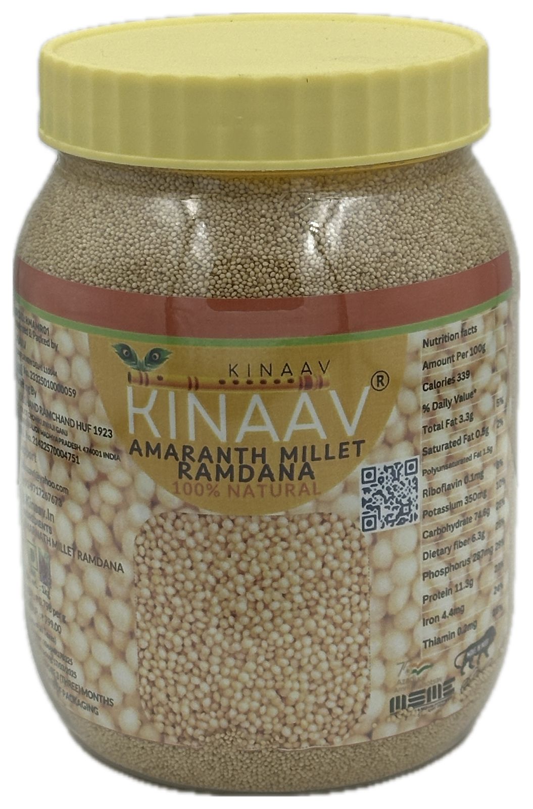 Kinaav Amaranth Millet Ramdana