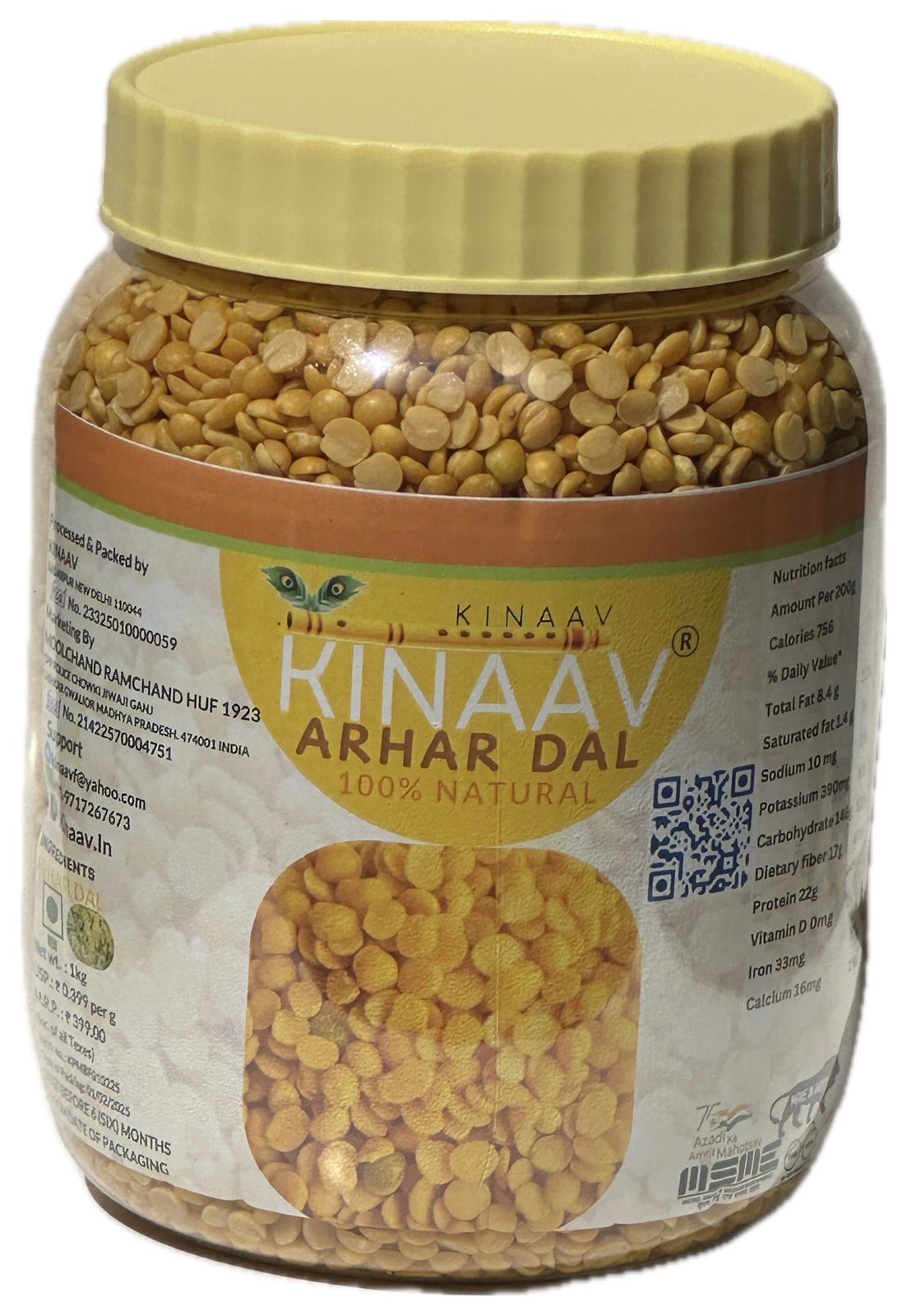 Kinaav Arhar Dal